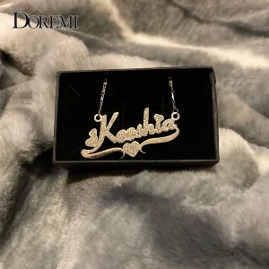 DOREMI Custom Name Letter Necklace