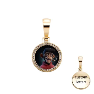 TOPGRILLZ Custom Photo NFT Necklace