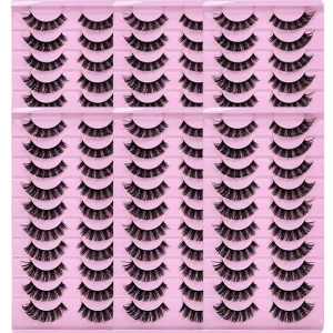 60-Pair DD Curl Strip Lashes